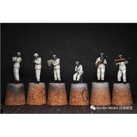 Border Model BT-013 German 88mm Gun Flak 36 w/ 6 Crew Members