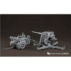 Border Model BT-013 German 88mm Gun Flak 36 w/ 6 Crew Members