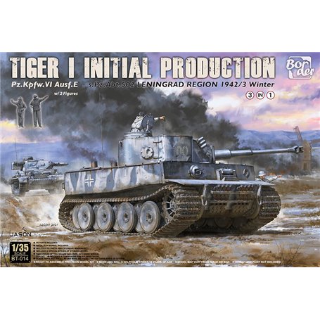 Border Model BT-014 Tiger I Initial Production Pz.Kpfw. VI Ausf. E