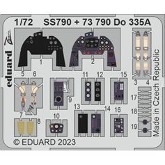 Eduard ZOOM 1:72 Dornier Do-335A dla Hobby 2000 / Dragon