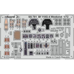 Eduard ZOOM 1:72 Messerschmitt Bf-110 G-4 dla Eduard