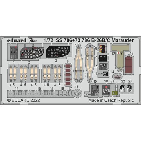 Eduard 1:72 B-26b/C Marauder