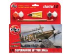 Airfix 1:72 Supermarine Spitfire Mk.Ia - STARTER SET - z farbami