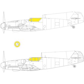 Eduard 1:35 Masks TFACE for Messerschmitt Bf-109 G-6 - Border Model