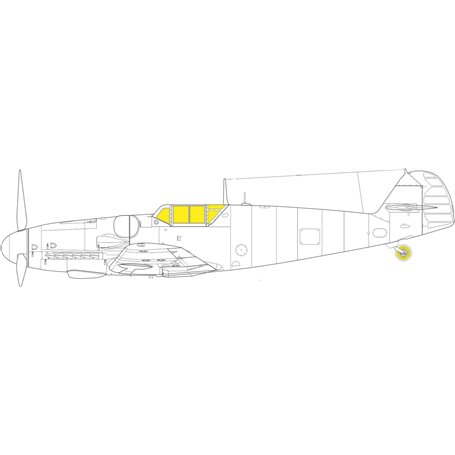 Eduard 1:32 Maski TFACE do Bf 109g-2/4 Tface