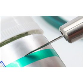 Border Model BD0037-5 Transparent Green Hard-Edged Engraving Tape - 5 mm