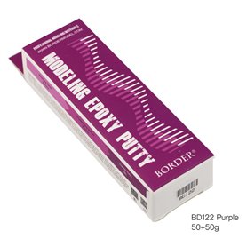 Border Model BD0122 Ingepoxy Putty Purple (50g + 50g)