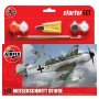 Airfix 1:72 Messerschmitt Bf-109 E-3 - STARTER SET - w/paints 