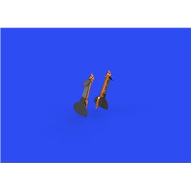 Eduard 1:48 A6m Undercarriage Legs Bronze