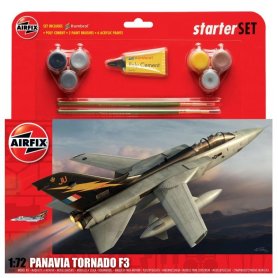 Airfix 1:72 Panavia Tornado F3 - STARTER SET - w/paints 