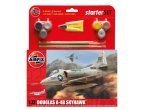 Airfix 1:72 Douglas A4-B Skyhawk - STARTER SET - w/paints 