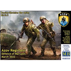 MB 35224 Russian-Ukrainian War series Kit No 2. Azov Regiment, Defence of Mariupol, March 2022