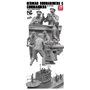 Border Model BR-002 German Submarines & Commanders Set of 6 Resin Figures 1/35