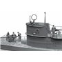 Border Model BR-002 German Submarines & Commanders Set of 6 Resin Figures 1/35