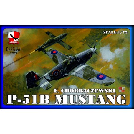 Big Model K72028 P-51B Mustang E. Chorbaczewski