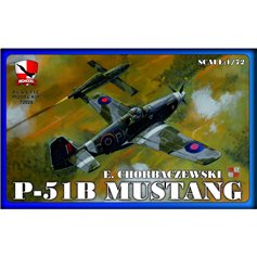 Big Model 1:72 North American P-51B Mustang - E. Chorbaczewski