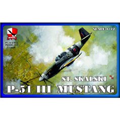 Big Model 1:72 North American P-51 III Mustang - St. Skalski