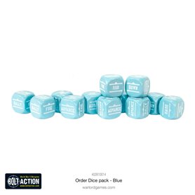 Bolt Action ORDERS DICE PACK - BLUE