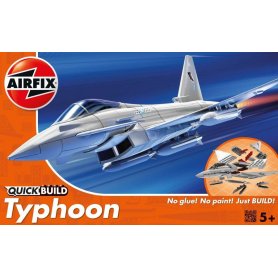 Airfix Klocki QUICK BUILD Eurofighter Typhoon