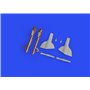 Eduard 1:48 F6f Undercarriage Legs Bronze