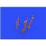 Eduard 1:48 P-38j Undercarriage Legs Bronze