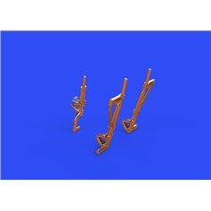 Eduard 1:48 P-38j Undercarriage Legs Bronze