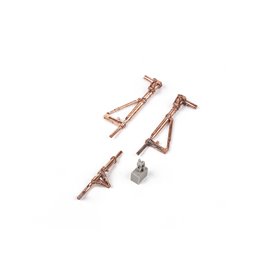 Eduard BRONZE 1:48 Podwozie do Lockheed P-38J dla Tamiya