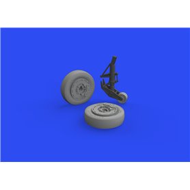 Eduard 1:48 A-1h Wheels