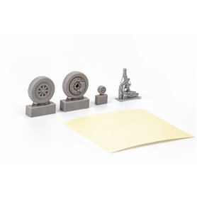 Eduard 1:48 A-1h Wheels