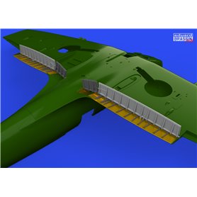Eduard BRASSIN PRINT 1:48 Klapy do Supermarine Spitfire Mk.VIII dla Eduard