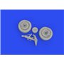 Eduard 1:48 A-1j Wheels