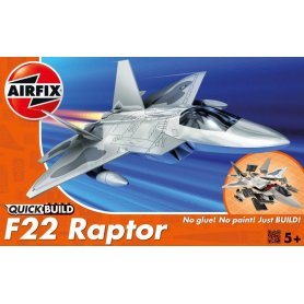 Airfix Klocki QUICK BUILD F22 Raptor