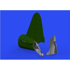 Eduard BRASSIN PRINT 1:48 Koło ogonowe do Mitsubishi A6M2 dla Eduard