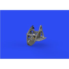 Eduard BRASSIN PRINT 1:48 Kokpit z celownikiem kolimatorowym do Grumman F4F-3 dla Eduard