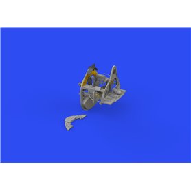 Eduard BRASSIN PRINT 1:48 Kokpit z celownikiem kolimatorowym do Grumman F4F-3 dla Eduard