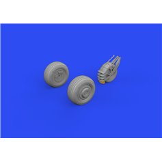 Eduard 1:48 Su-25 Wheels