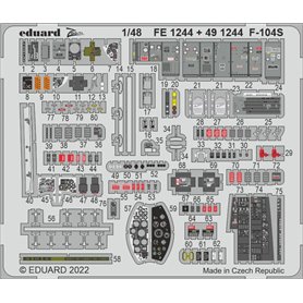 Eduard 1:48 F-104S dla Kinetic