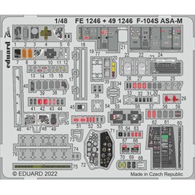 Eduard 1:48 F-104s Asa-M