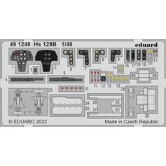 Eduard 1:48 Henschel Hs-129B dla Hobby 2000 / Hasegawa