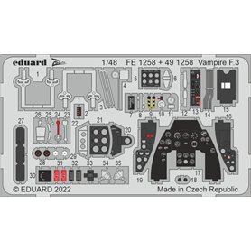 Eduard 1:48 Vampire F.3 dla Airfix