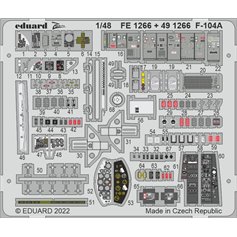 Eduard 1:48 F-104a