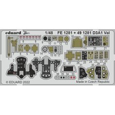 Eduard 1:48 Aichi D3A1 Val dla Hasegawa