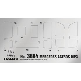 ITALERI 1:24 Mercedes-Benz Actros MP3
