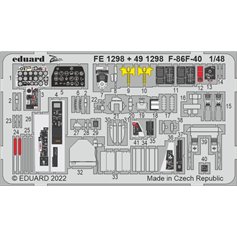 Eduard 1:48 F-86F-40 dla Airfix