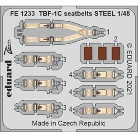 Eduard 1:48 Tbf-1c Seatbelts Steel