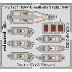 Eduard 1:48 Tbf-1c Seatbelts Steel