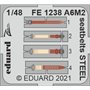 Eduard STEEL 1:48 Pasy bezpieczeństwa do A6m2 Seatbelts Steel