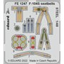 Eduard 1:48 F-104s Seatbelts Steel