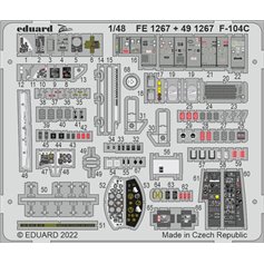 Eduard ZOOM 1:48 F-104C dla Kinetic