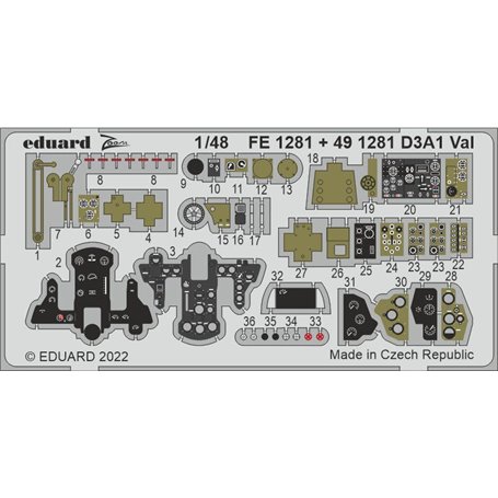 Eduard 1:48 D3a1 Val